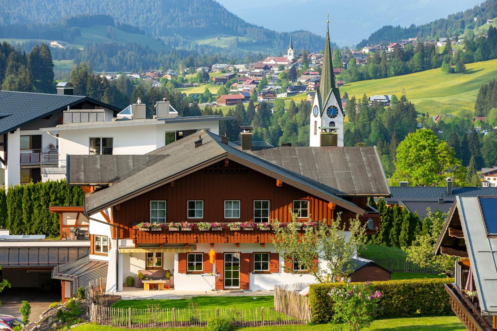 Apartamento Haus Berg & Tal Hirschegg  Exterior foto